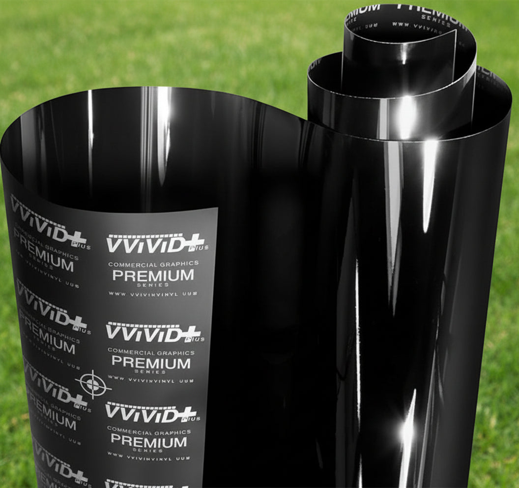 Black glossy battery wrap